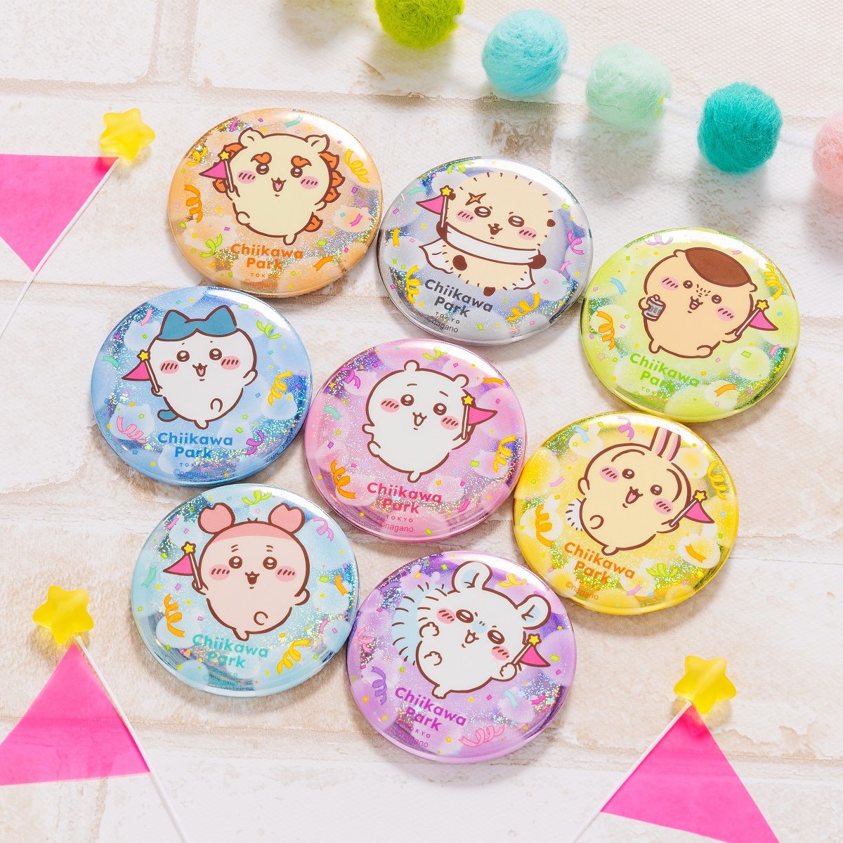 [其他出清]吉伊卡哇樂園限定隨機徽章/普羅米亞角色立牌