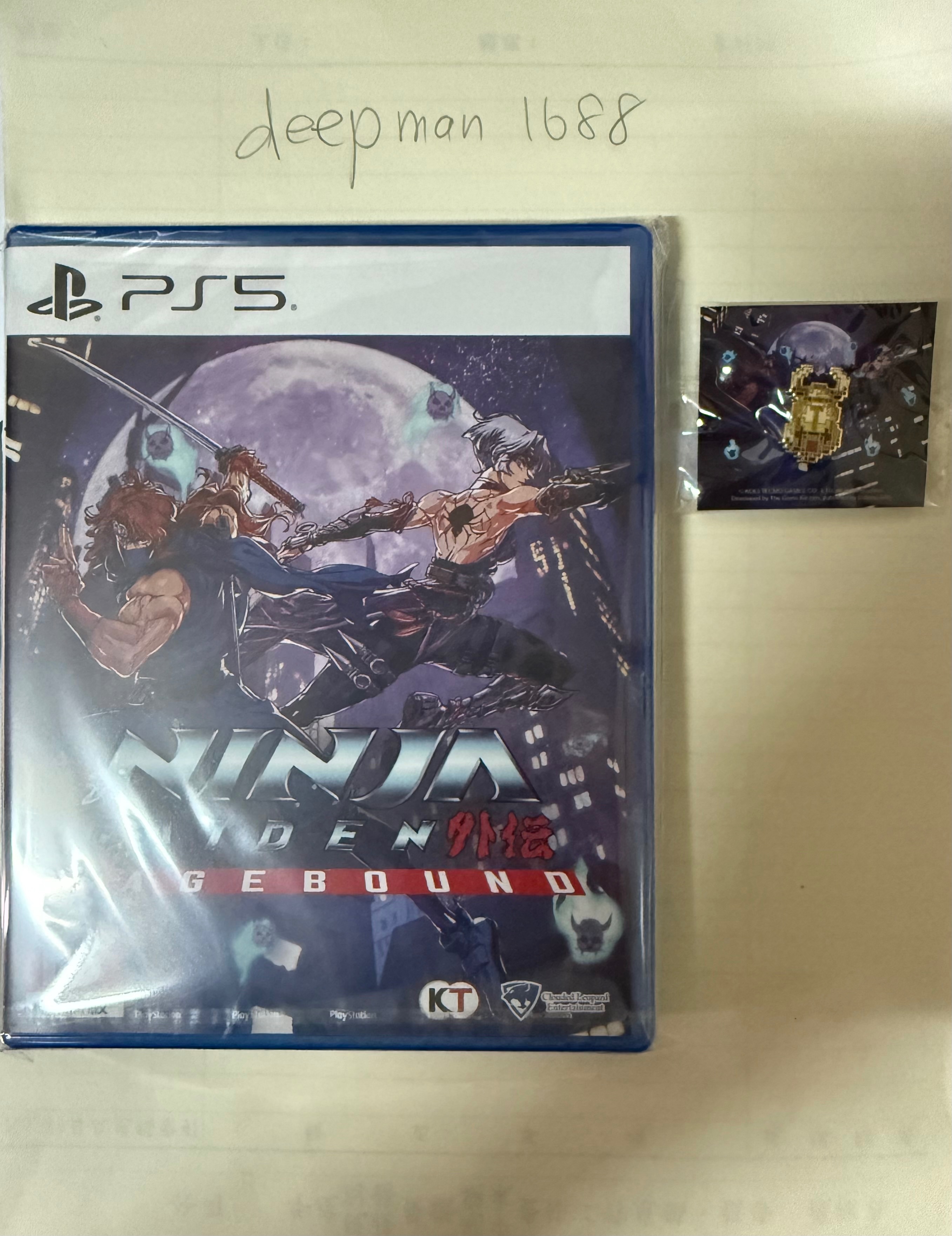 PS5 忍者外傳 怒之羈絆 中文版