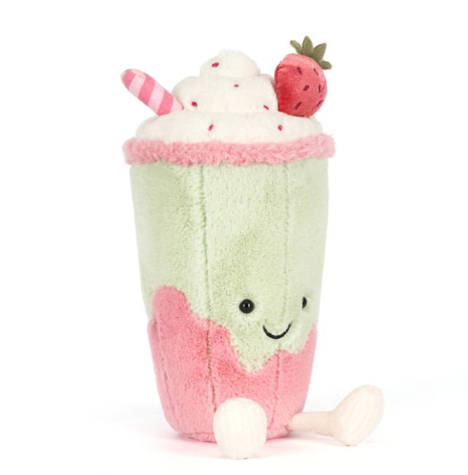 Jellycat 上海限定草莓奶昔