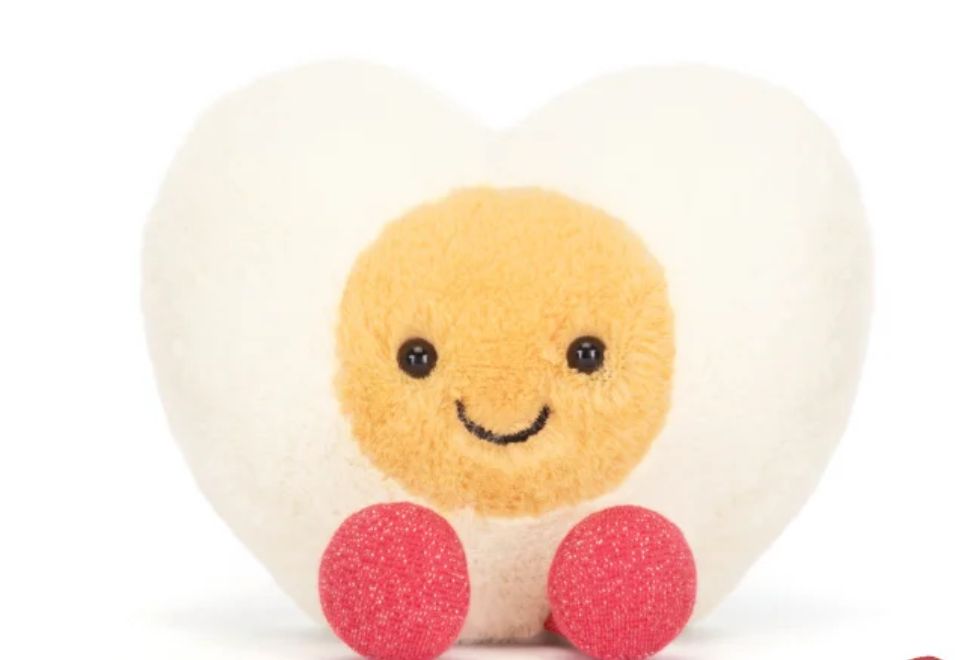 Jellycat 上海限定愛心水煮蛋