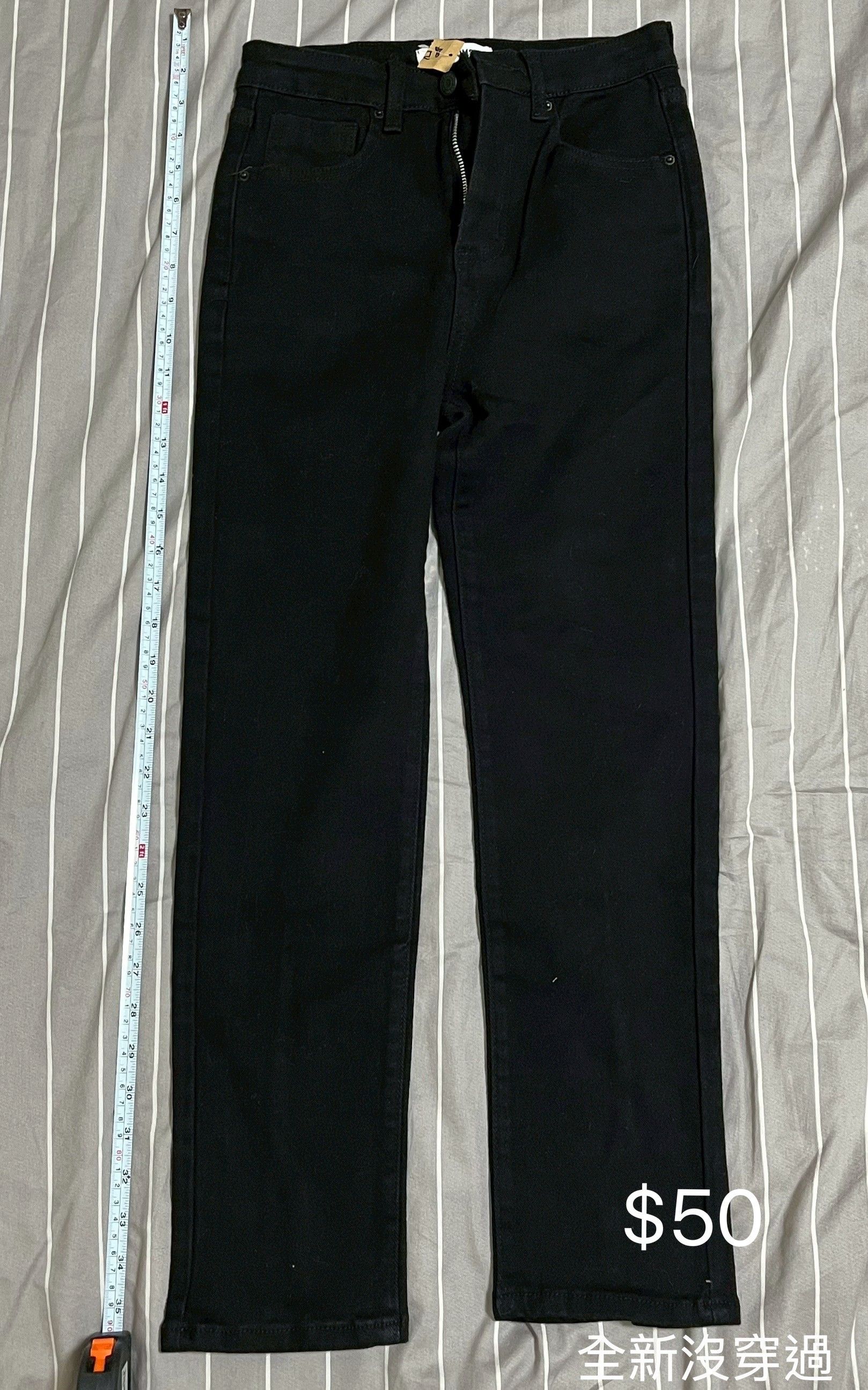 全新-黑色長褲 （走賣貨便會+$10 ）
