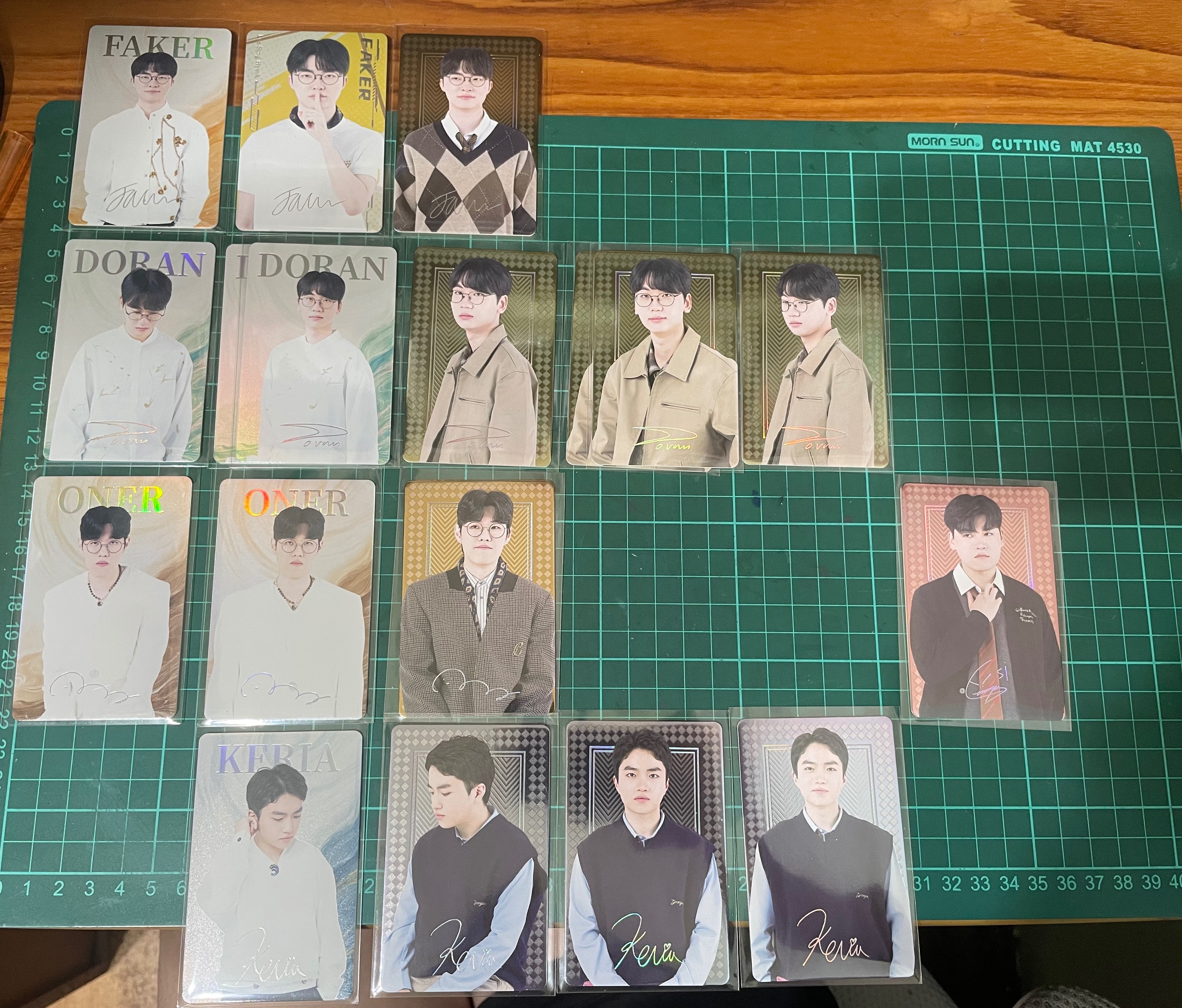 快閃店系列卡牌-彩簽（第二張照片有數字標）