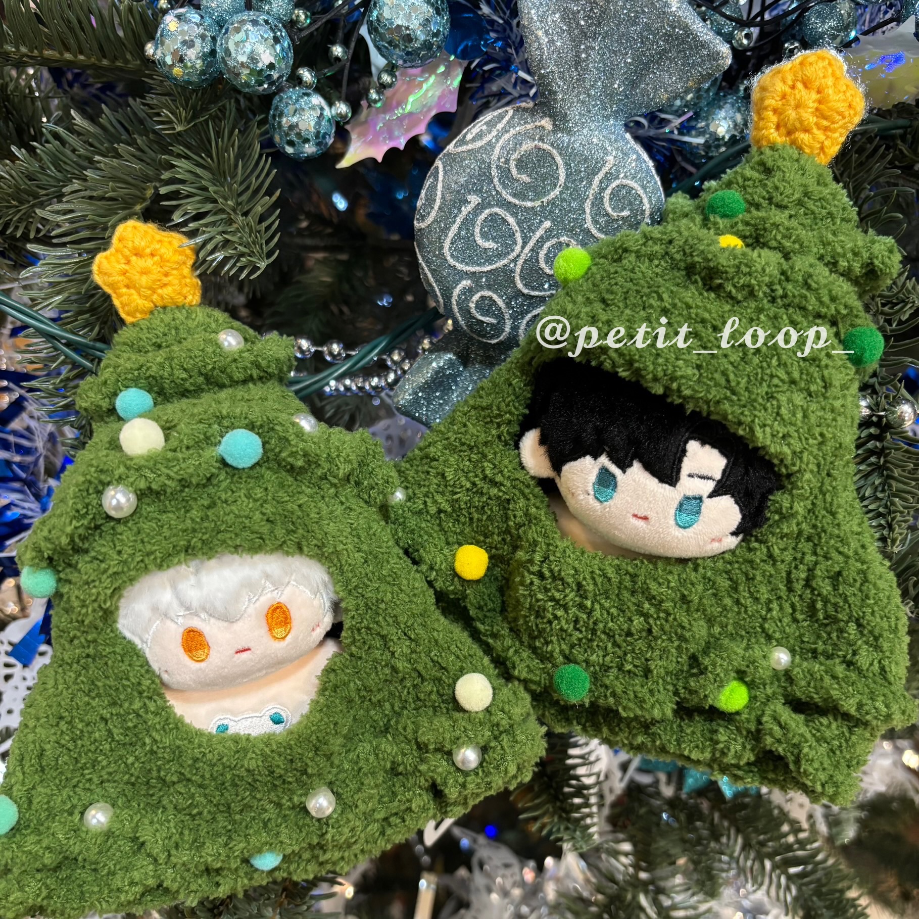 聖誕樹暖暖娃衣 / 娃包二用款