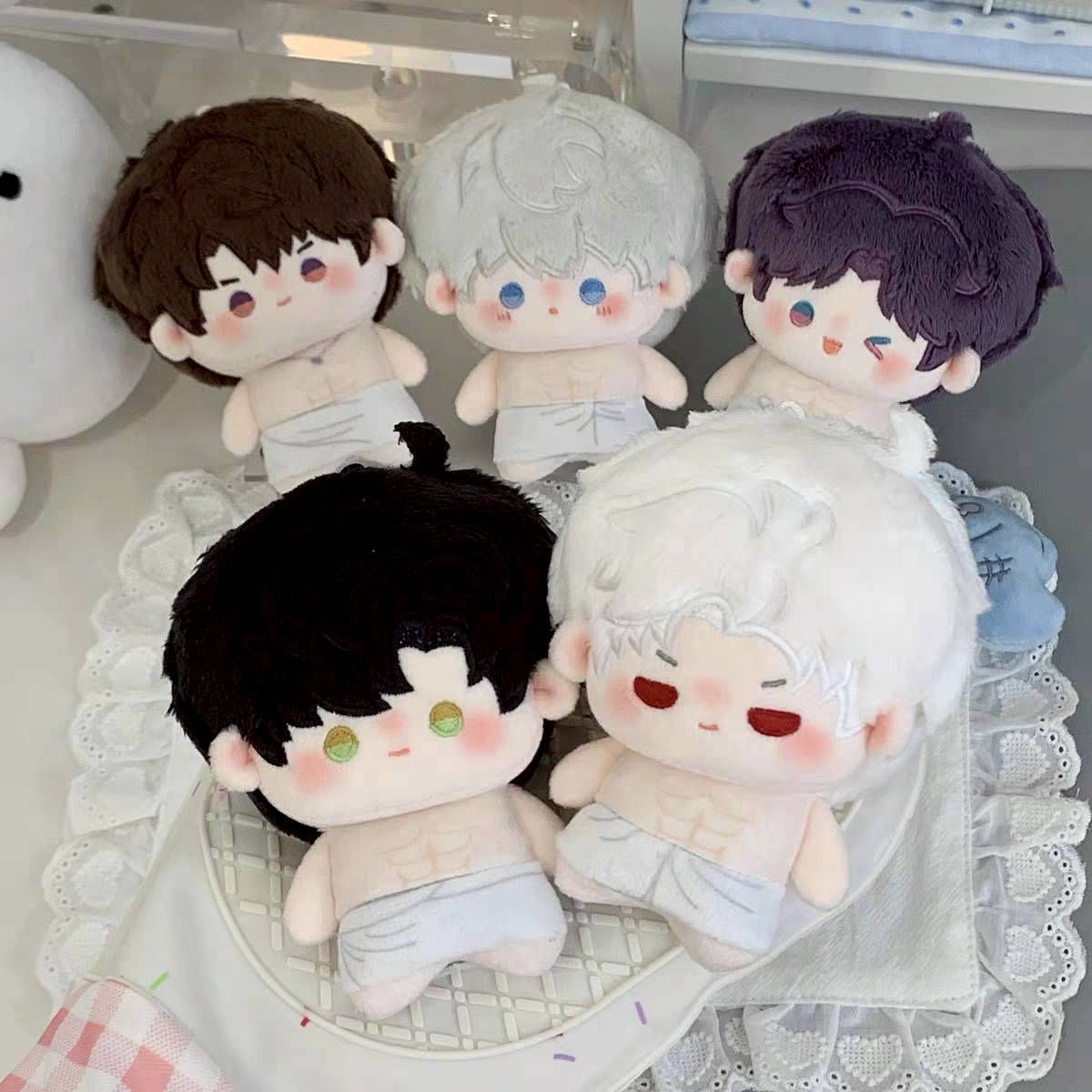 A043 肌肉浴巾娃