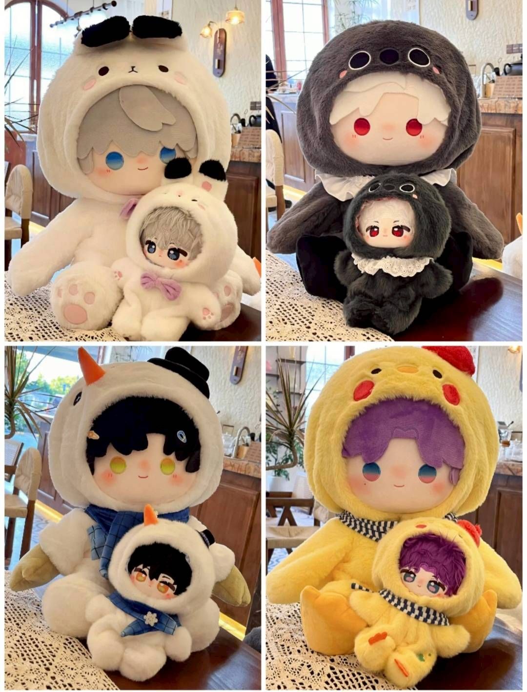 H026 連身娃衣10/20/40cm娃衣