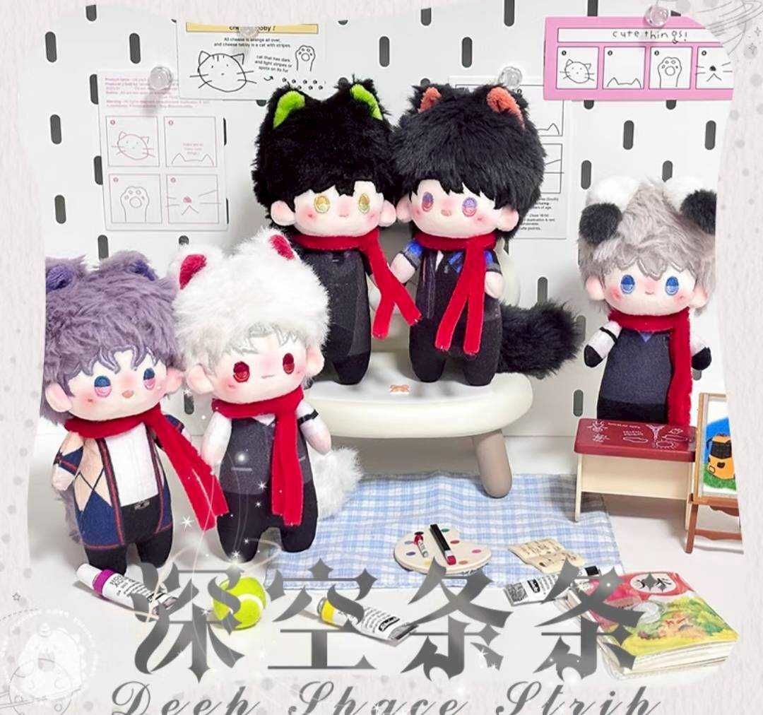 A032 深空條條 14cm 尾巴圍巾