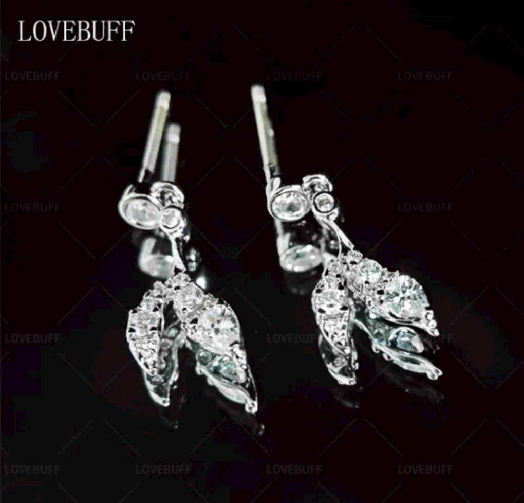 F019 婚卡印象耳環（一對） 耳釘 耳夾