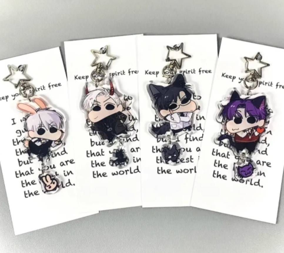 F036 蠟筆小新風格吊飾