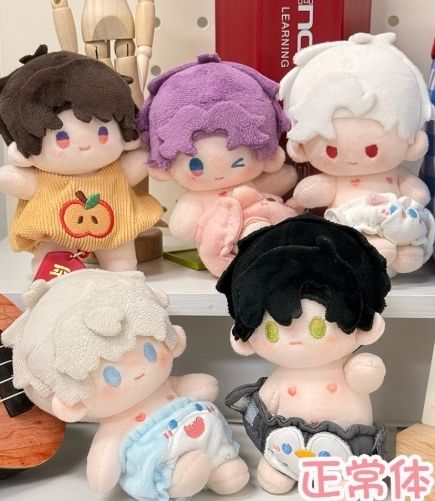 A073  10cm正常體有骨娃娃（裸娃）