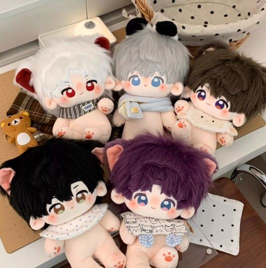 A075   20cm正常體大眼 （有骨/無骨）裸娃