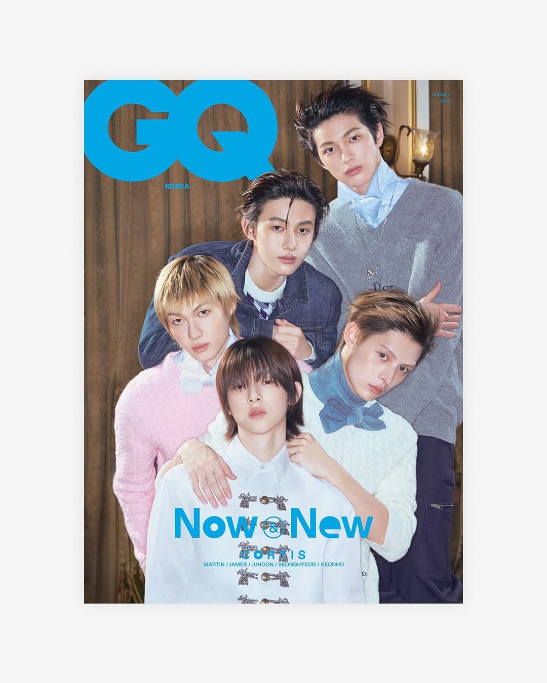 GQ 2026 一月份雜誌 封面Cortis （單本優惠區）