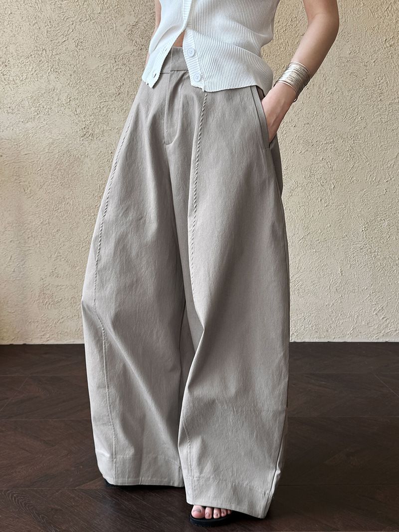 熱銷款𝑵𝑶.𝟏 復古工裝立體剪裁闊腿褲#1872