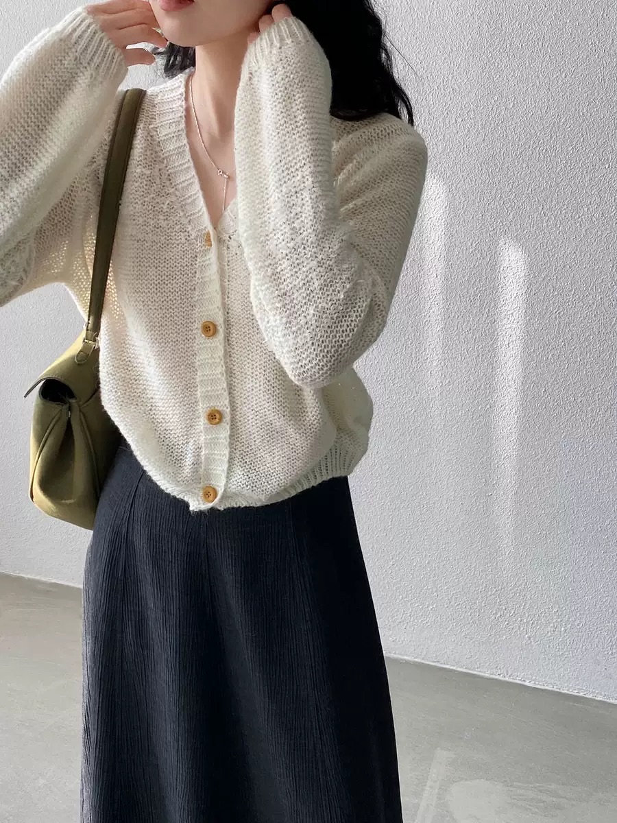 Soft French Cardigan/羊毛針織外套