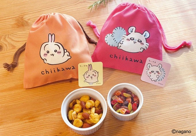 零食束口袋 （附貼紙）