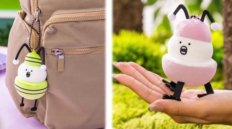 11/21蟲蟲吊飾娃