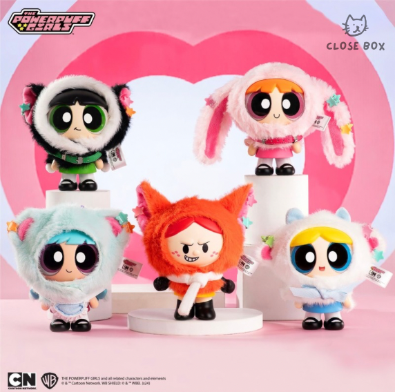 【Close•Box盲盒】飛天小女警-斗篷公仔系列