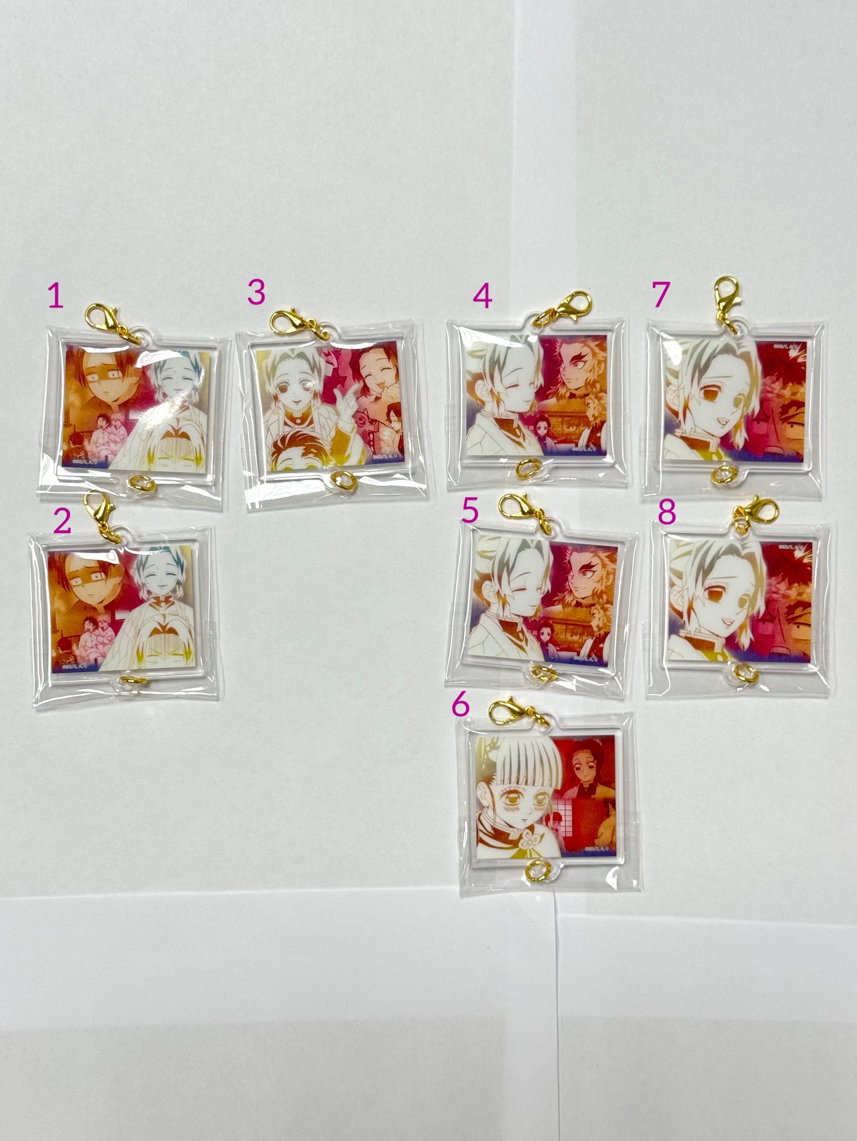 百景展-羈絆壓克力吊飾 胡蝶忍池