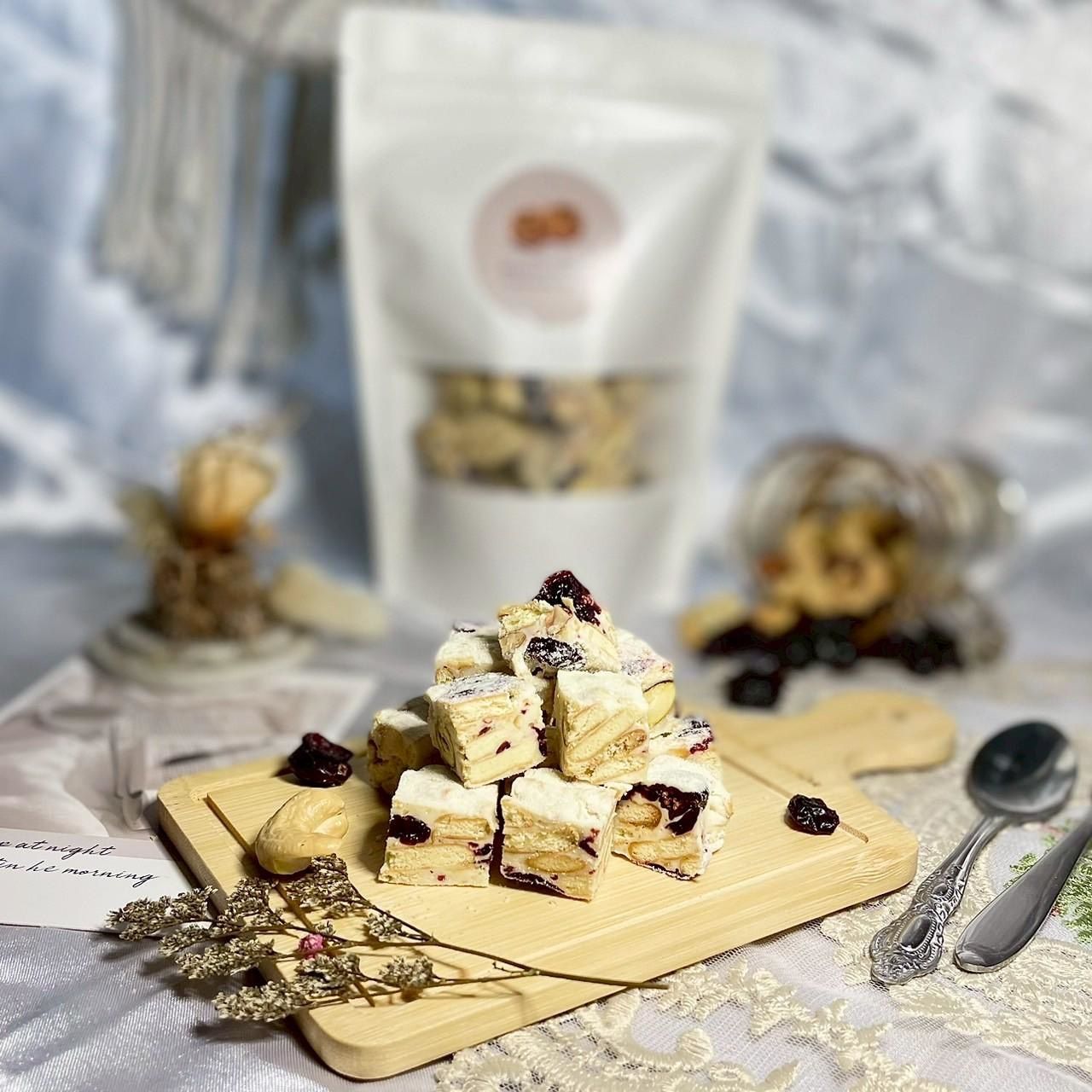 🍇蔓越莓雪花酥❄️