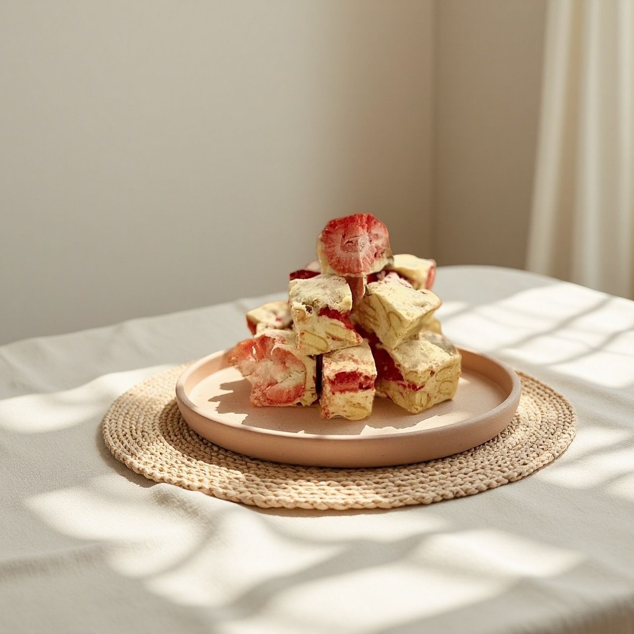 🍓草莓雪花酥❄️