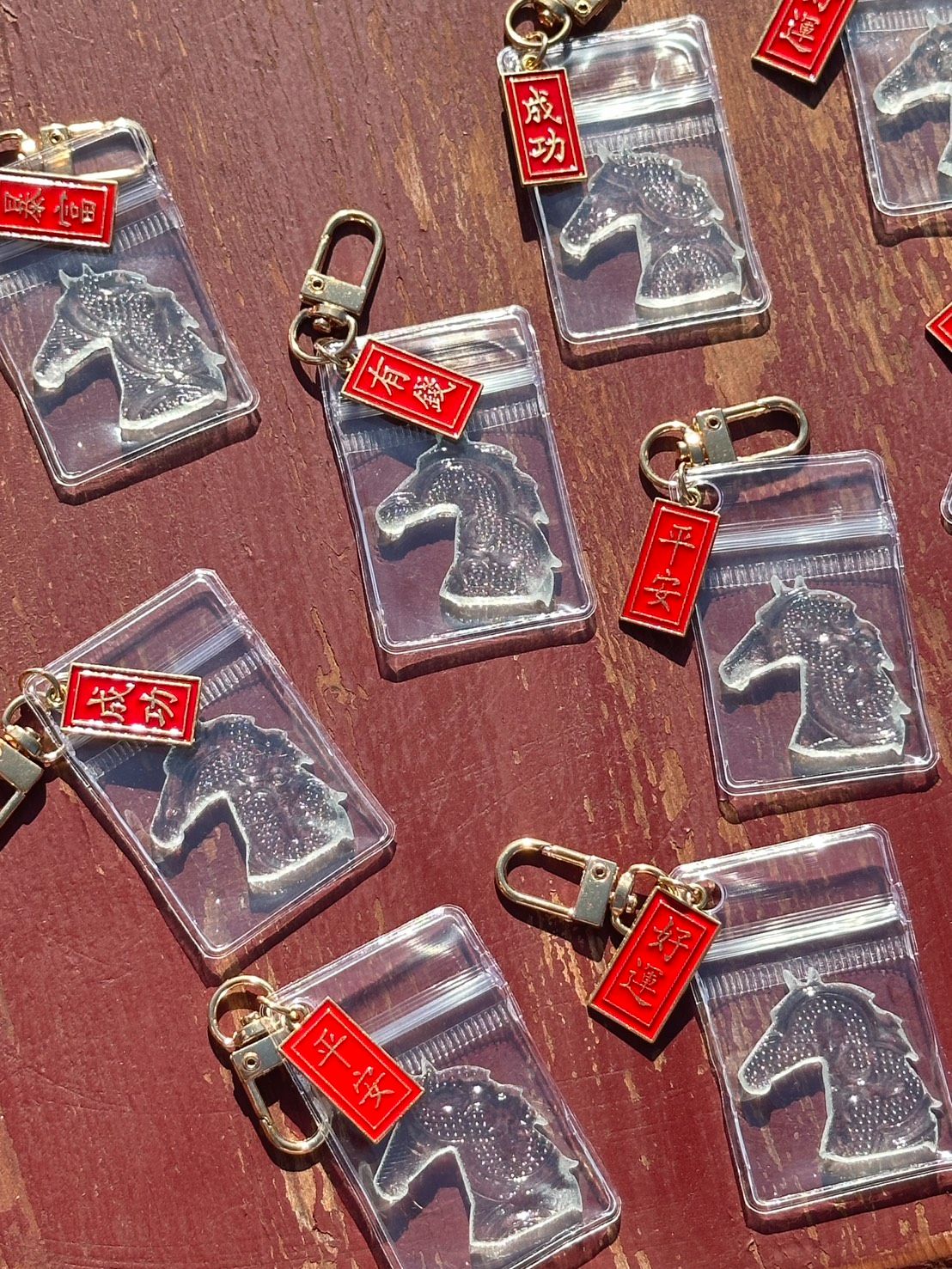 【馬首是瞻系列】新年海棠花迷你開運小物