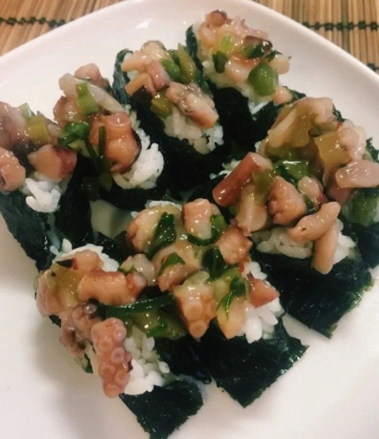 熟芥末章魚 🐙