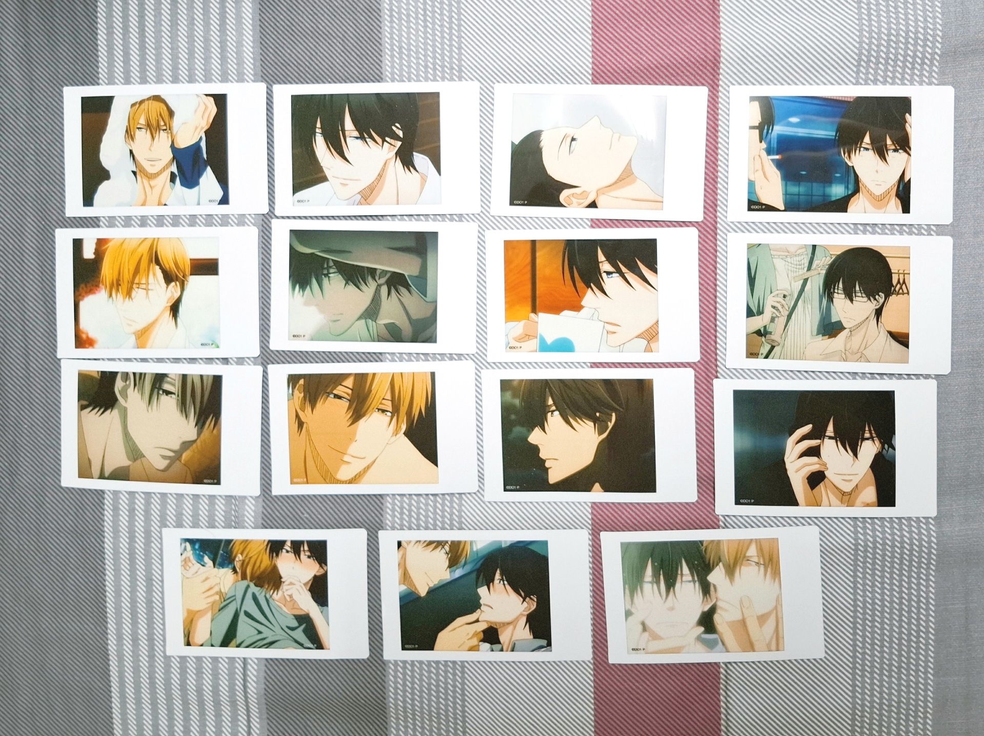 【官方】桜日梯子 動畫 抱脅 質感拍立得 寫真 卡片