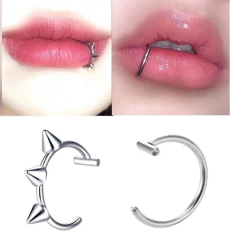 唇環 戒指 手部 領帶 配件