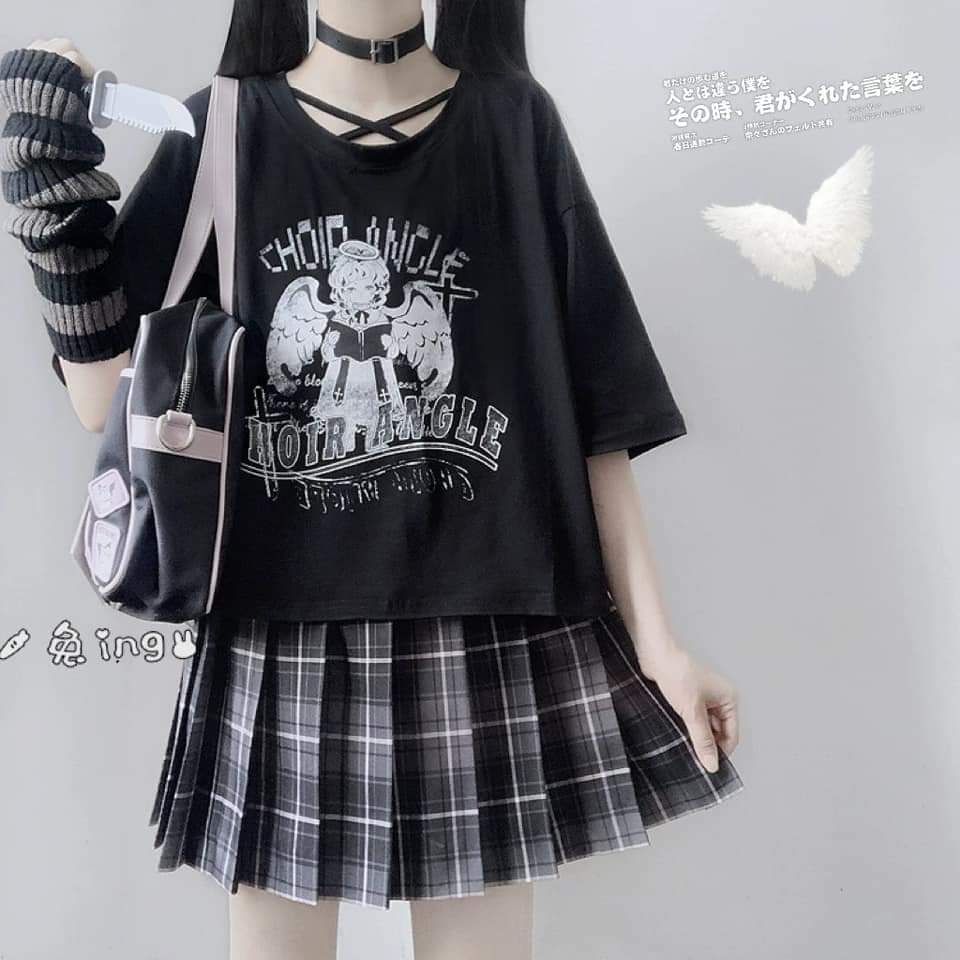 上衣 褲子 洋裝｜量產 龐克 哥德 歌德 羽織 T恤 圓領 哈倫褲 長裙