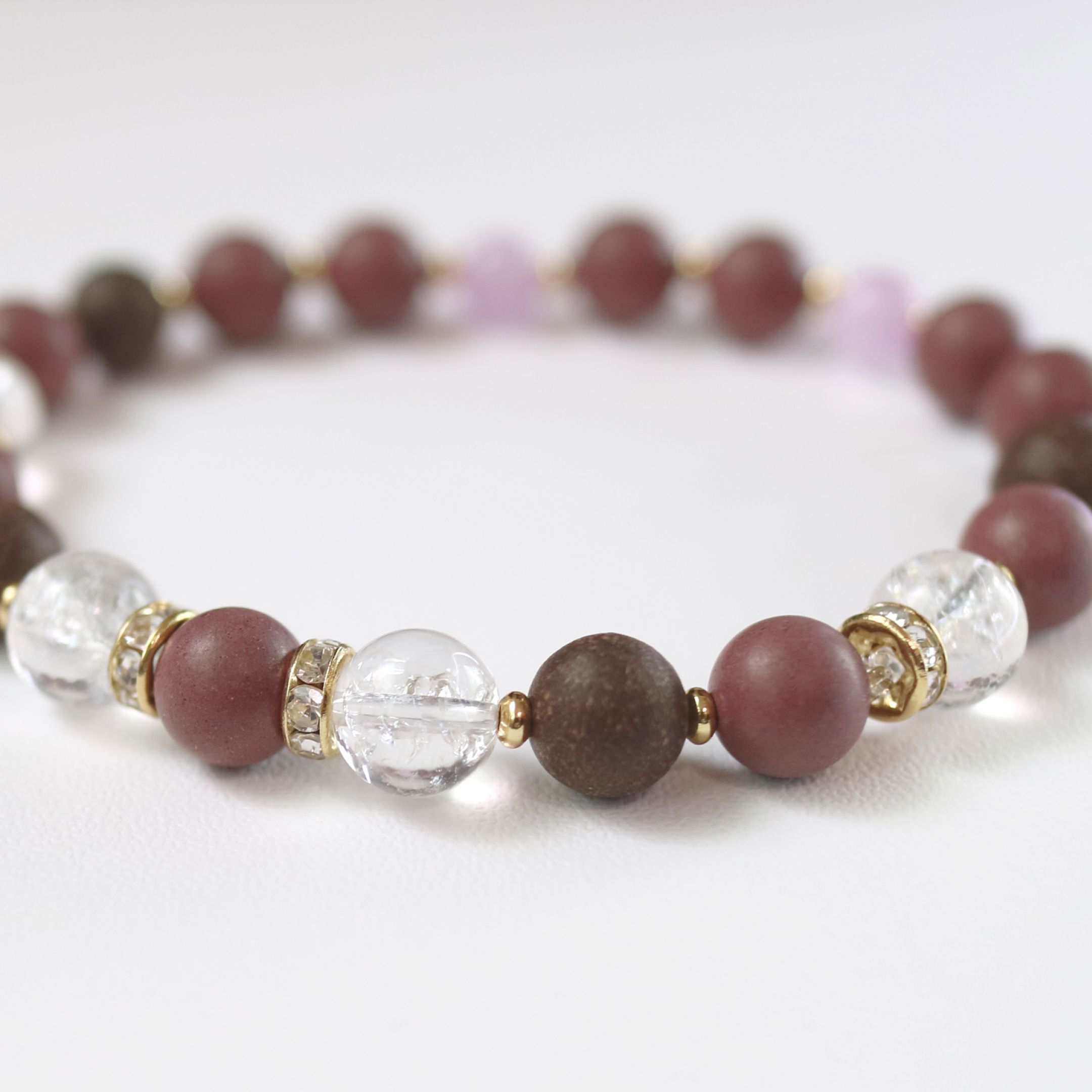 Nebula Scent 雲香設計 設計款｜玫瑰花謝曉風濃 合香珠手串｜開幕期間限定特價