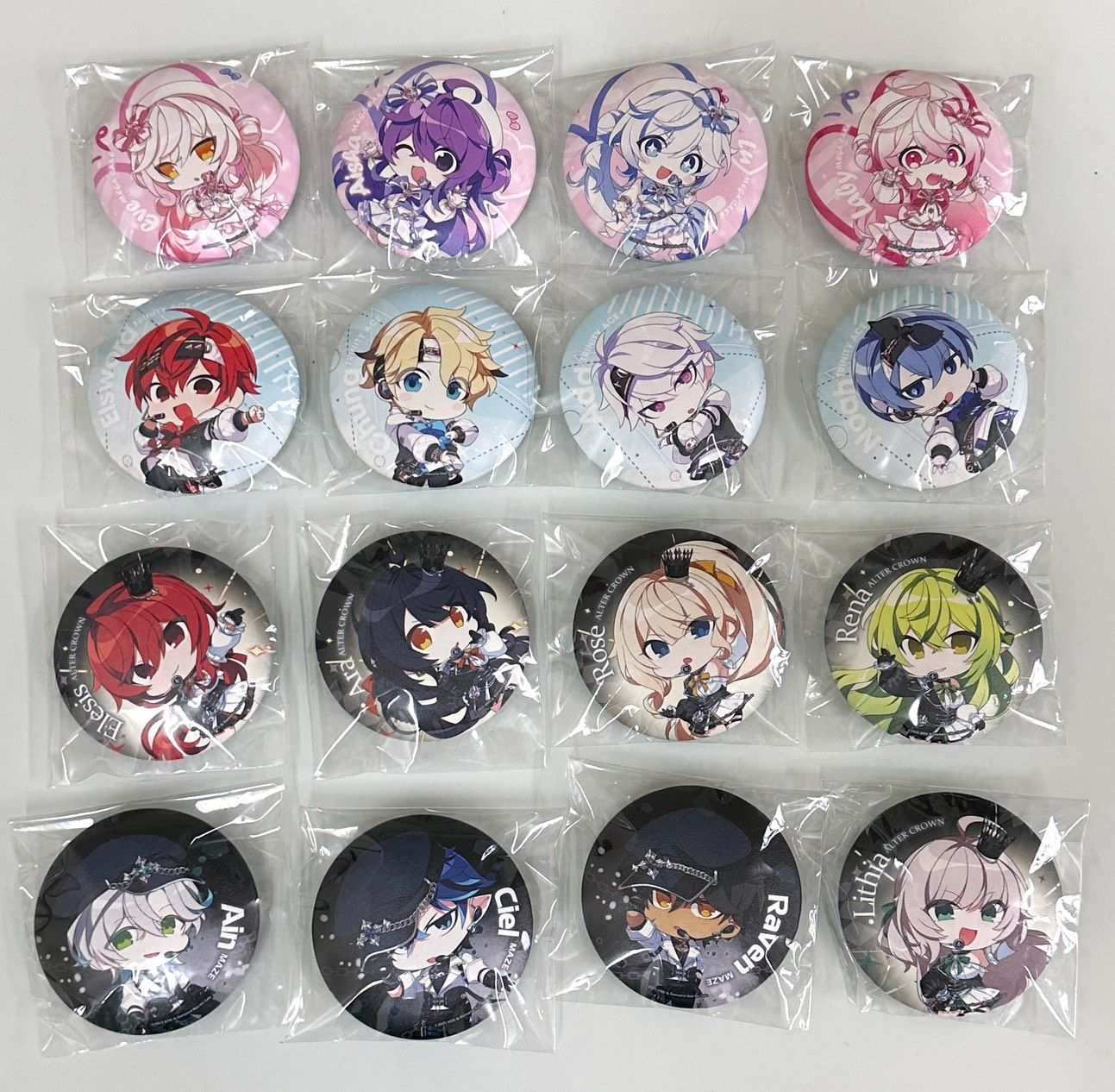 EL★STAR2 偶像PU皮軟徽章