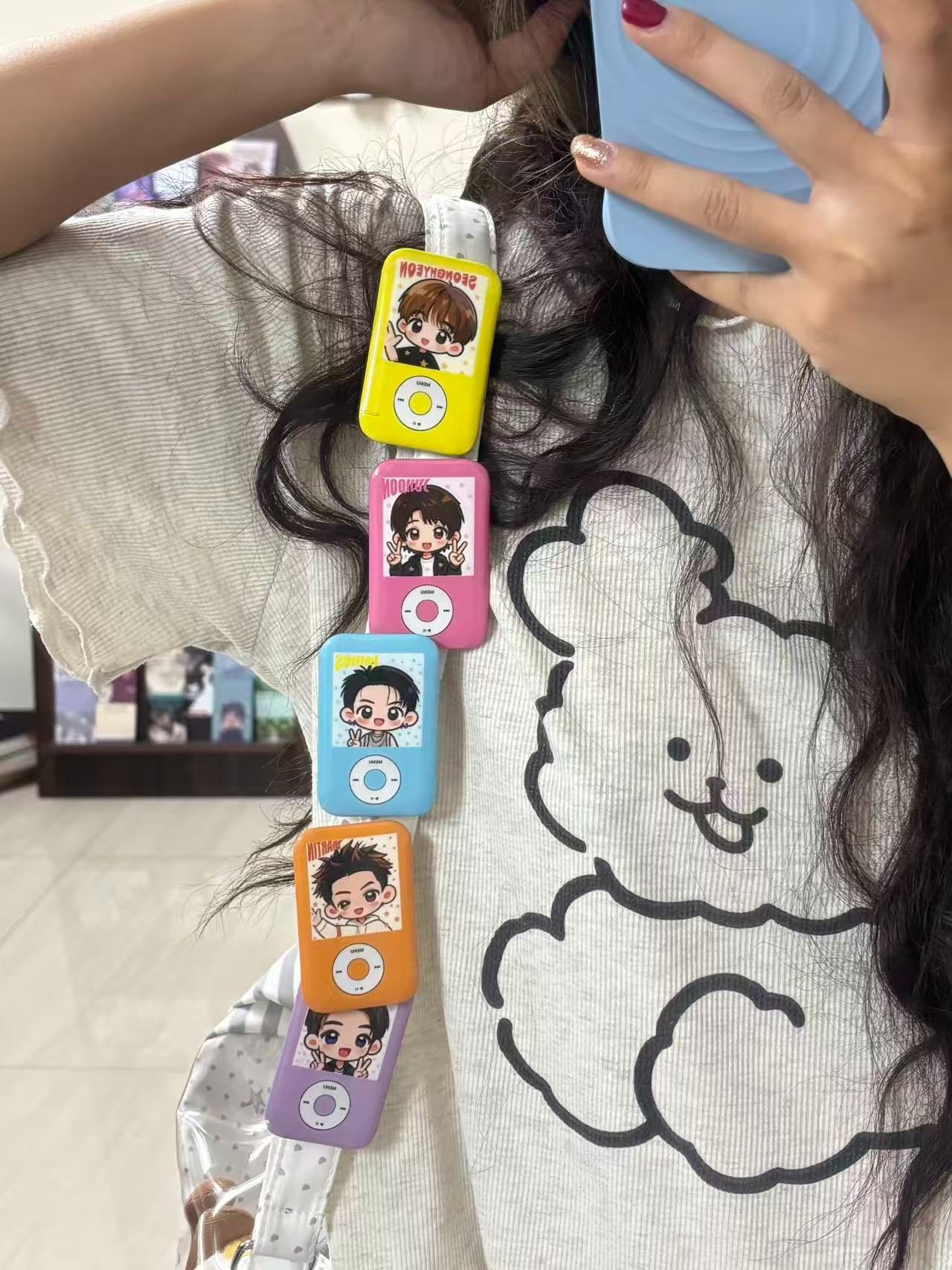 [送完為止]ipod小吧唧-原創手繪設計（滿500元隨機送一個）