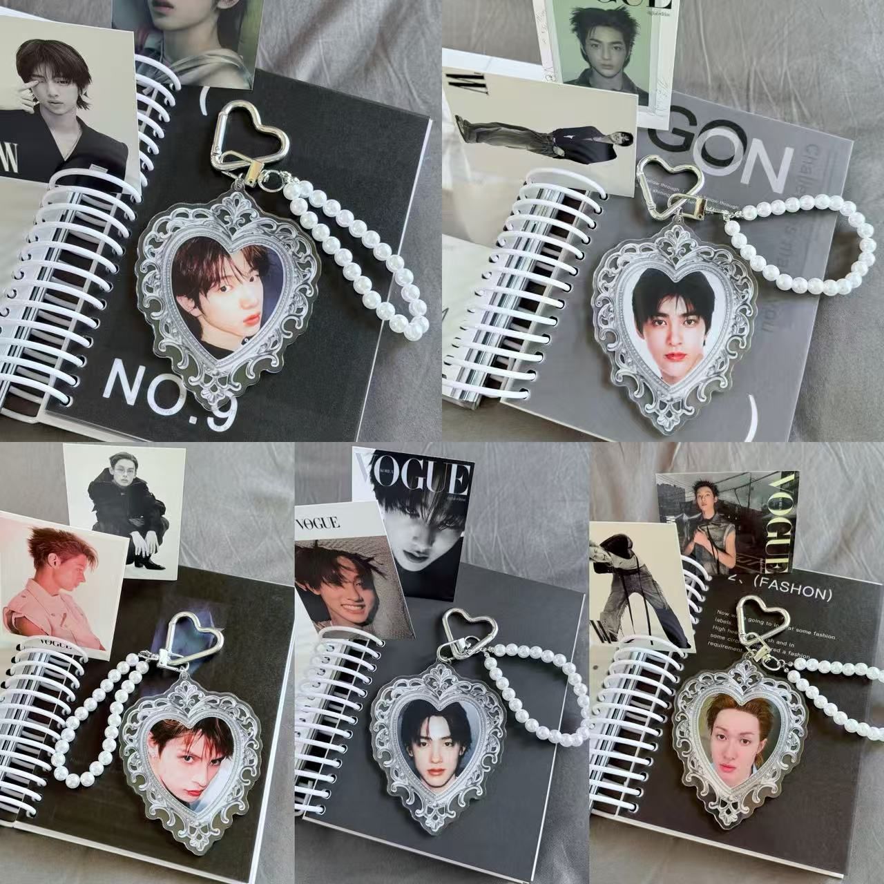 「現貨」10公分巴洛克珍珠掛件