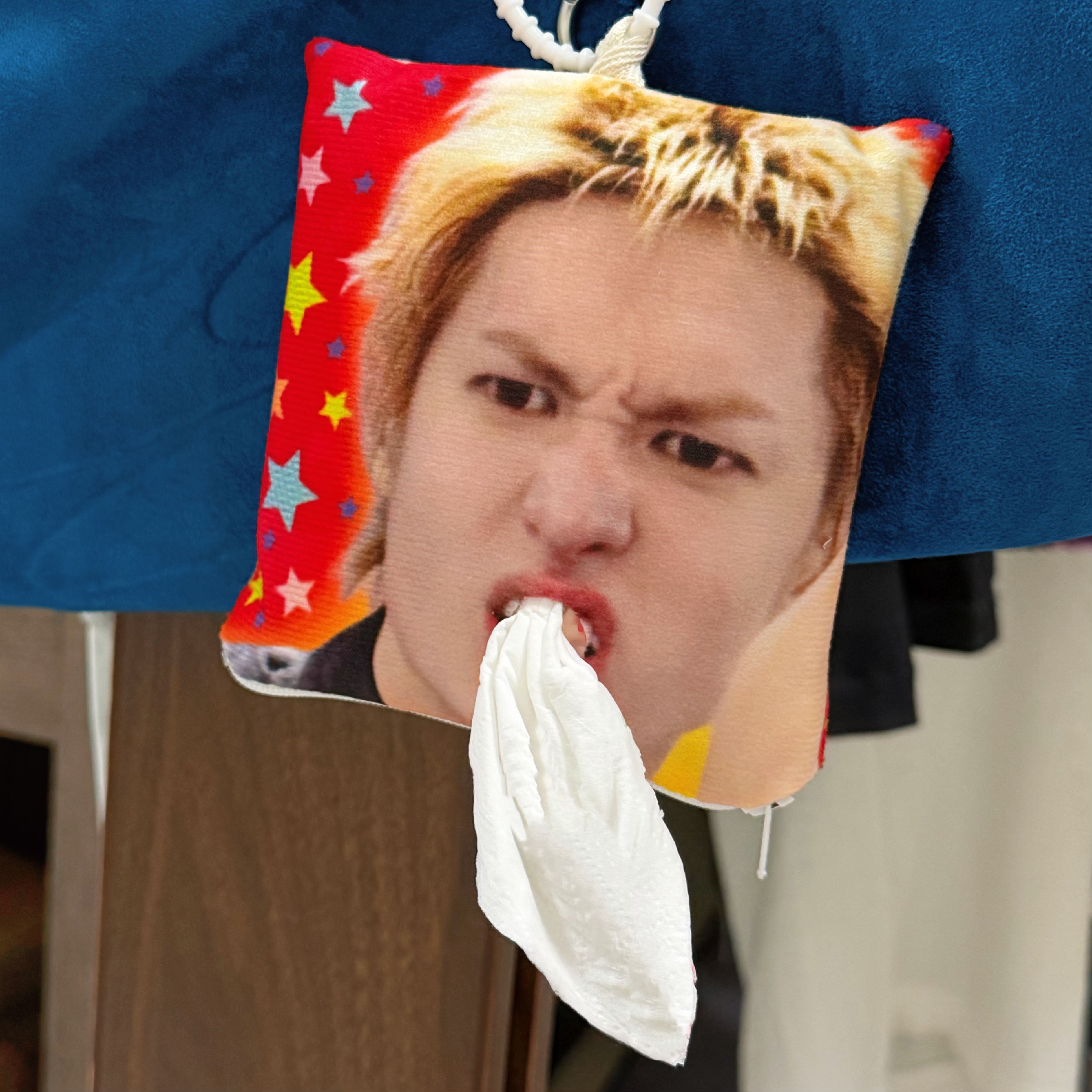 [第二團4月20以後寄出]抽紙包掛13x13公分