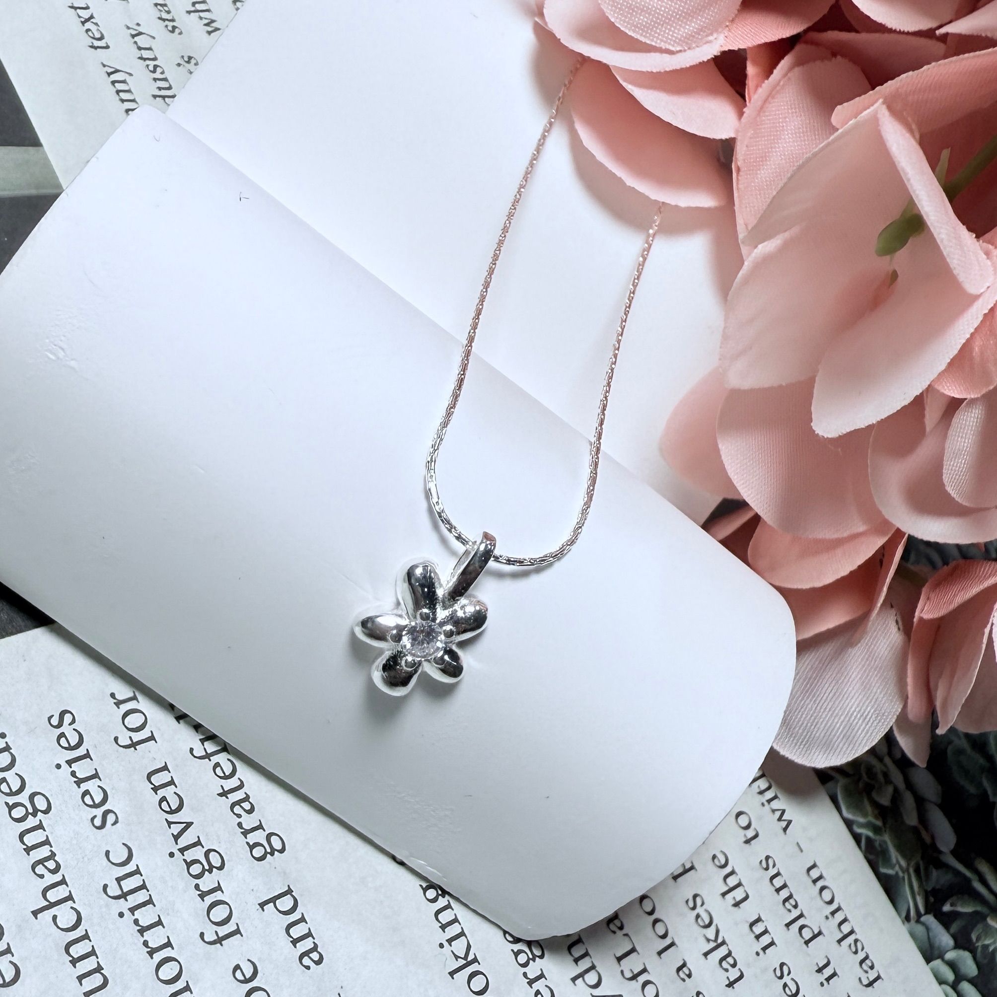 雪花星星項鍊**925 銀