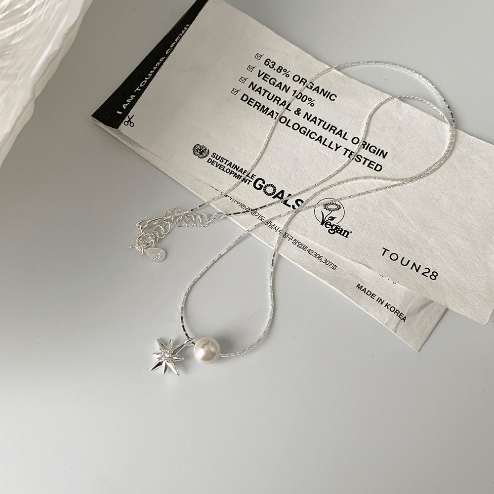 （3月新品） 柔星珍珠項鍊*925銀 施家珍珠