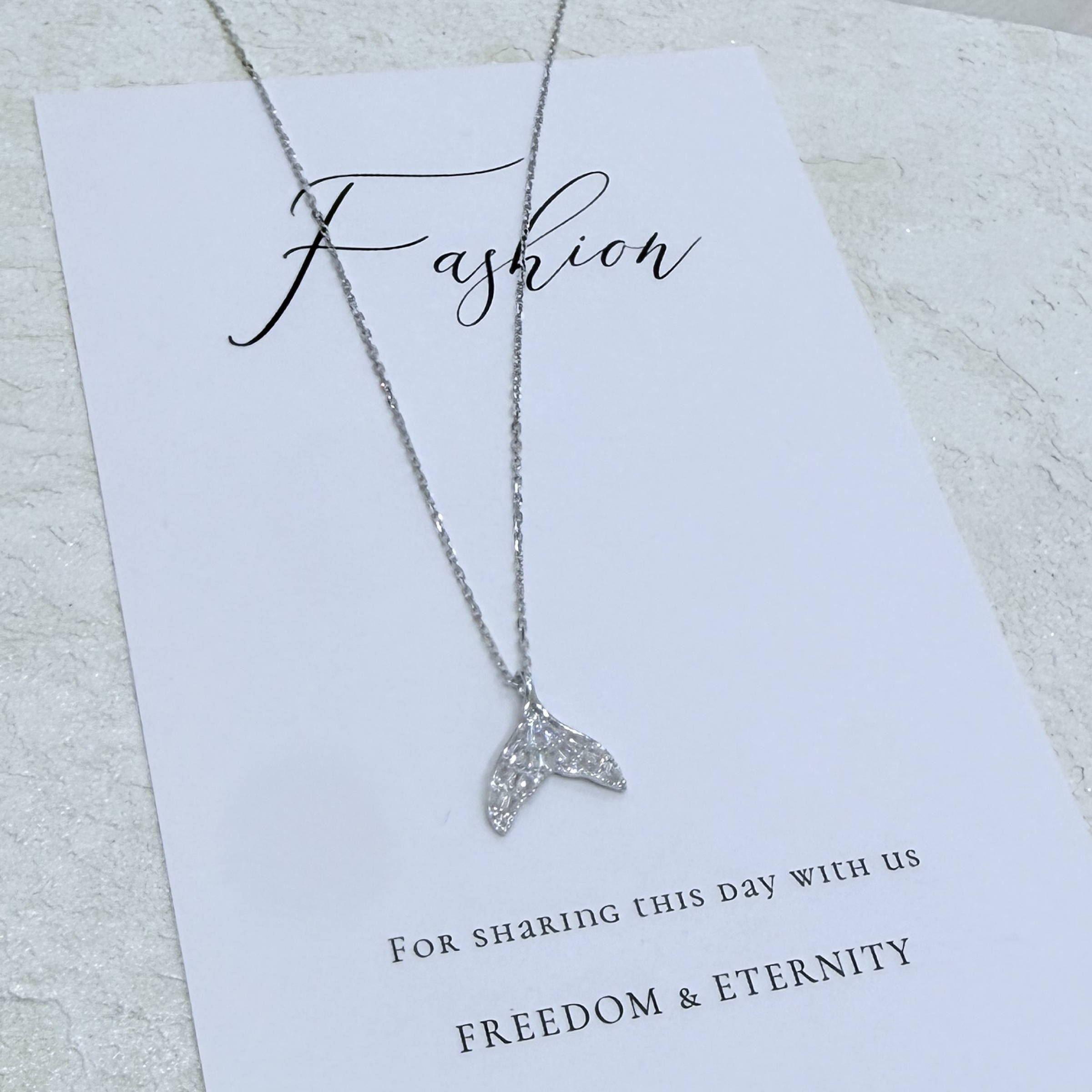 （3月新品） 人魚之光項鍊*925 銀