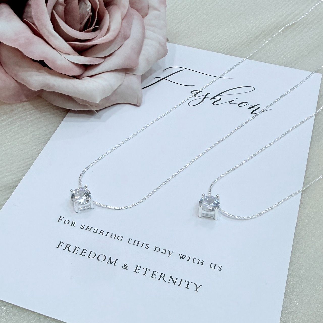 （3月新品）閃閃星項鍊*925 銀