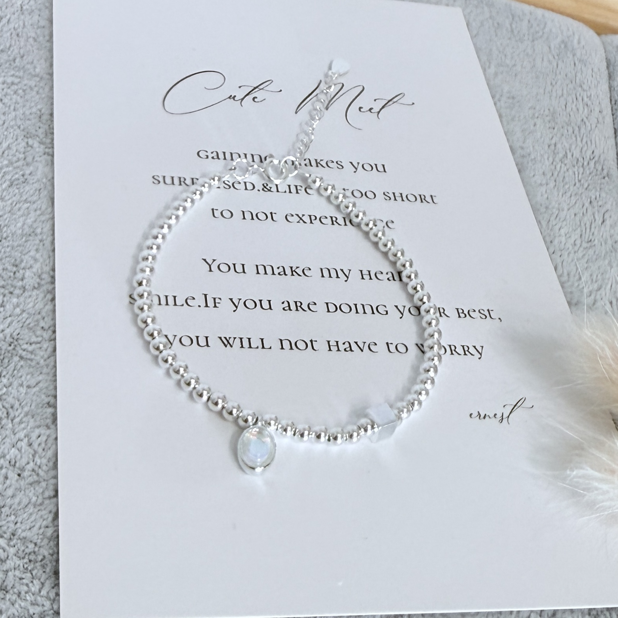 秋光心語手鍊**925 銀