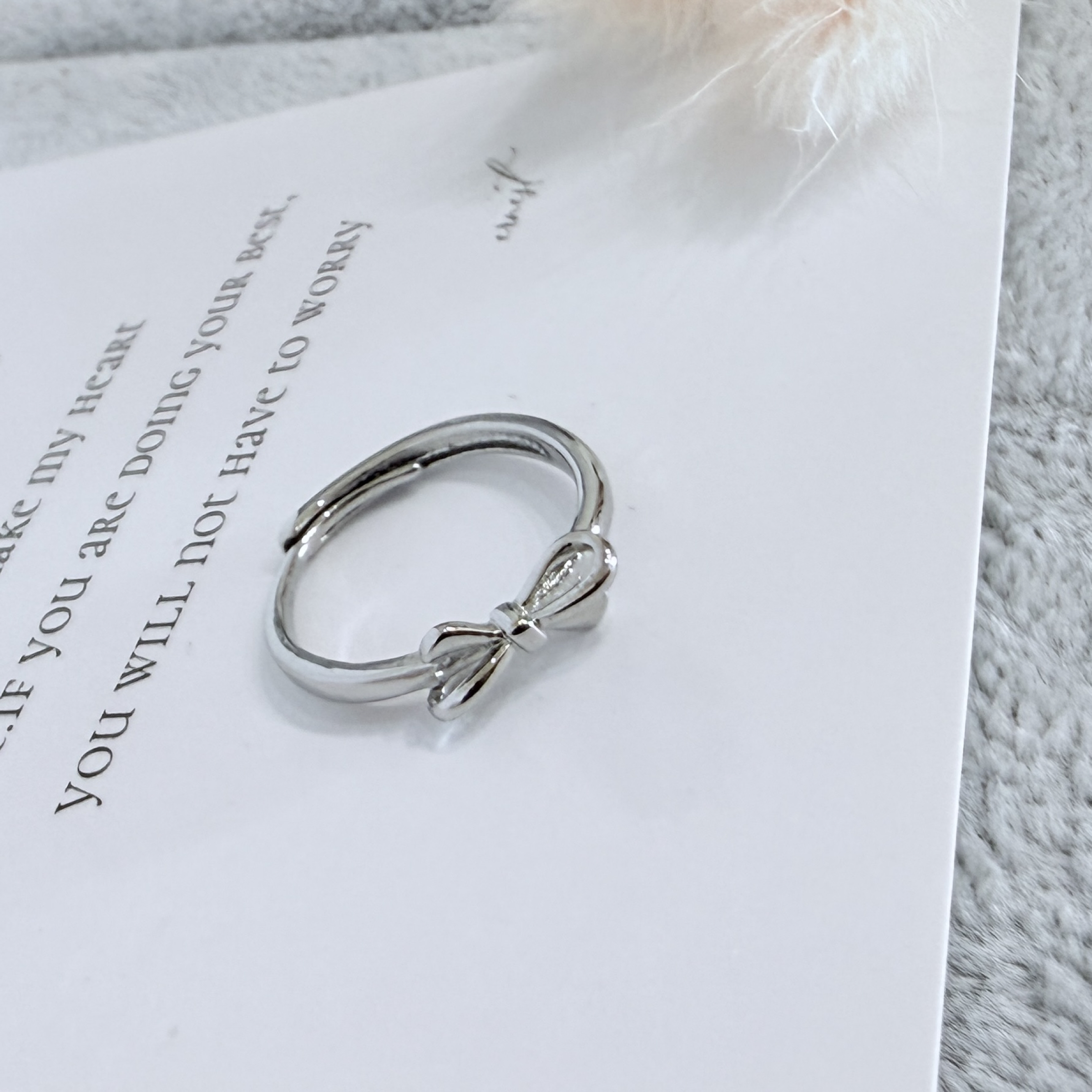 綁好小情感戒指*925 銀