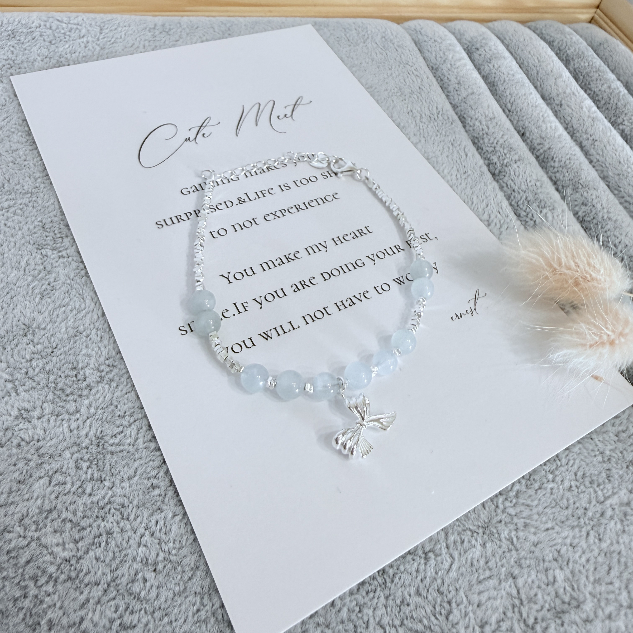 Ribbon of Light 925銀手鍊（2色）