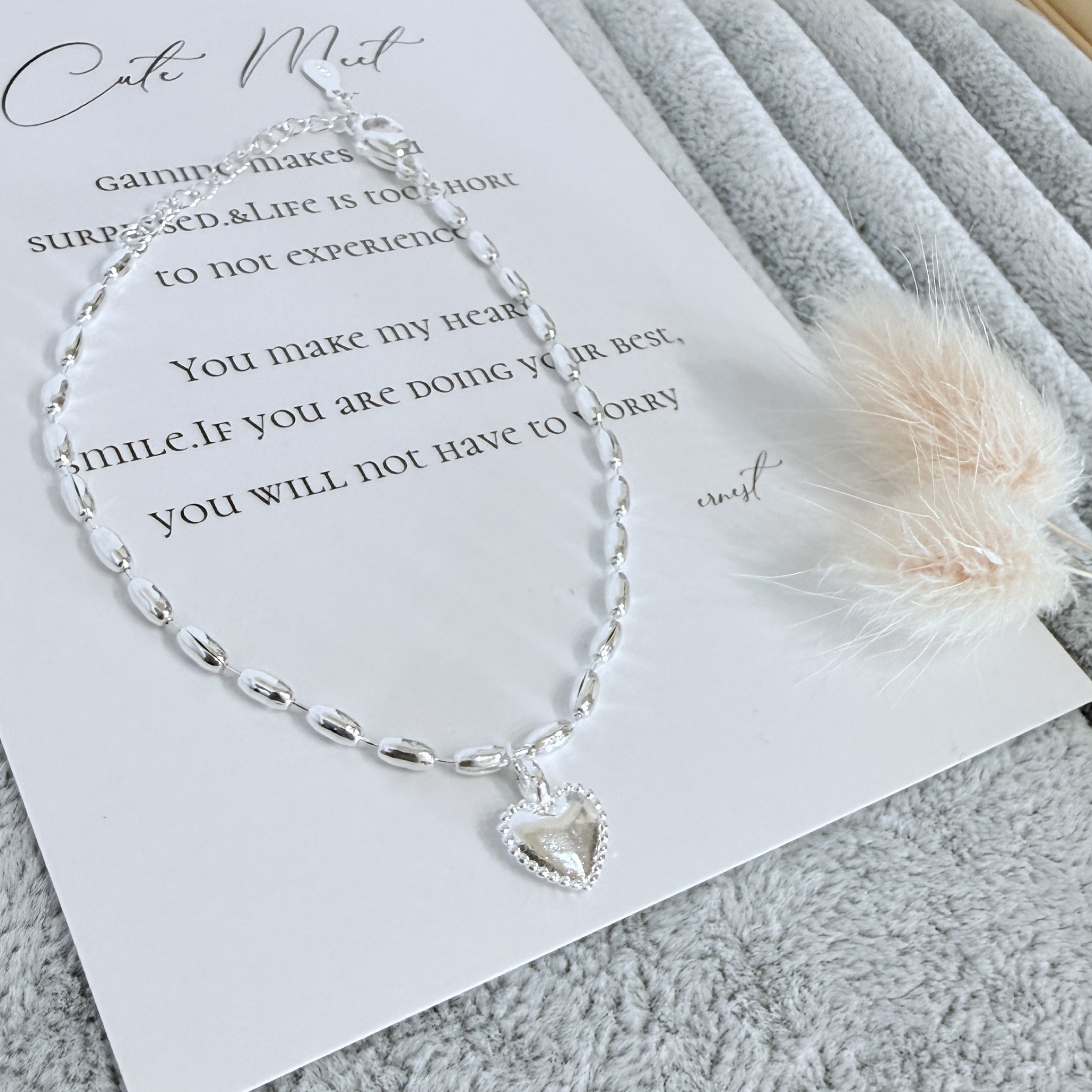 （3月新品） 日常小心動手鍊