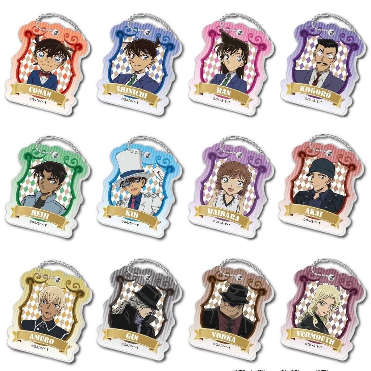 名偵探柯南格紋吊飾