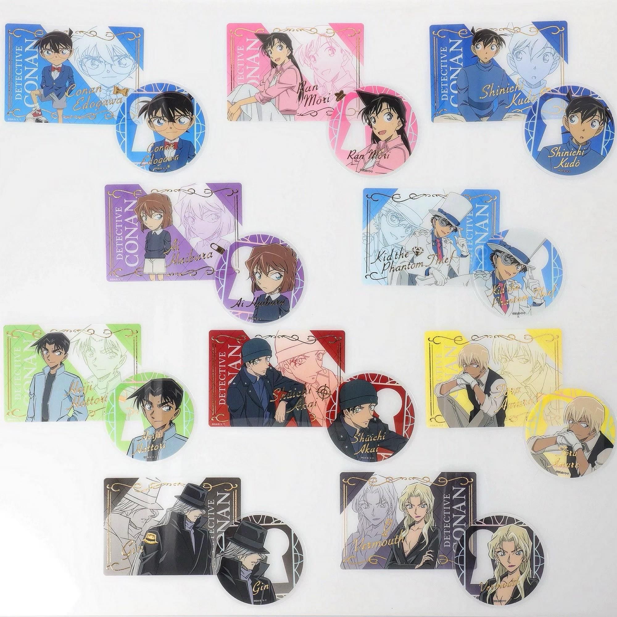 名偵探柯南角色燙金透卡組
