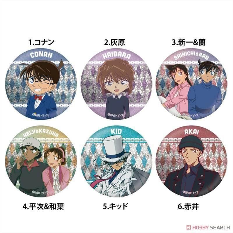 名偵探柯南金屬徽章A款