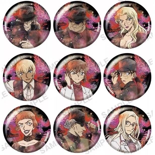 名偵探柯南黑暗組織閃徽