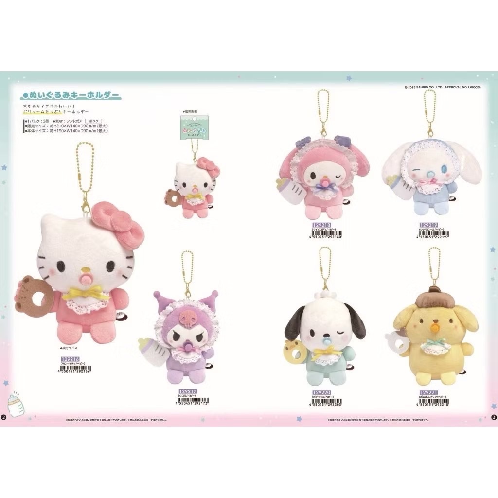 三麗鷗 Sanrio 寶寶奶嘴系列🍼