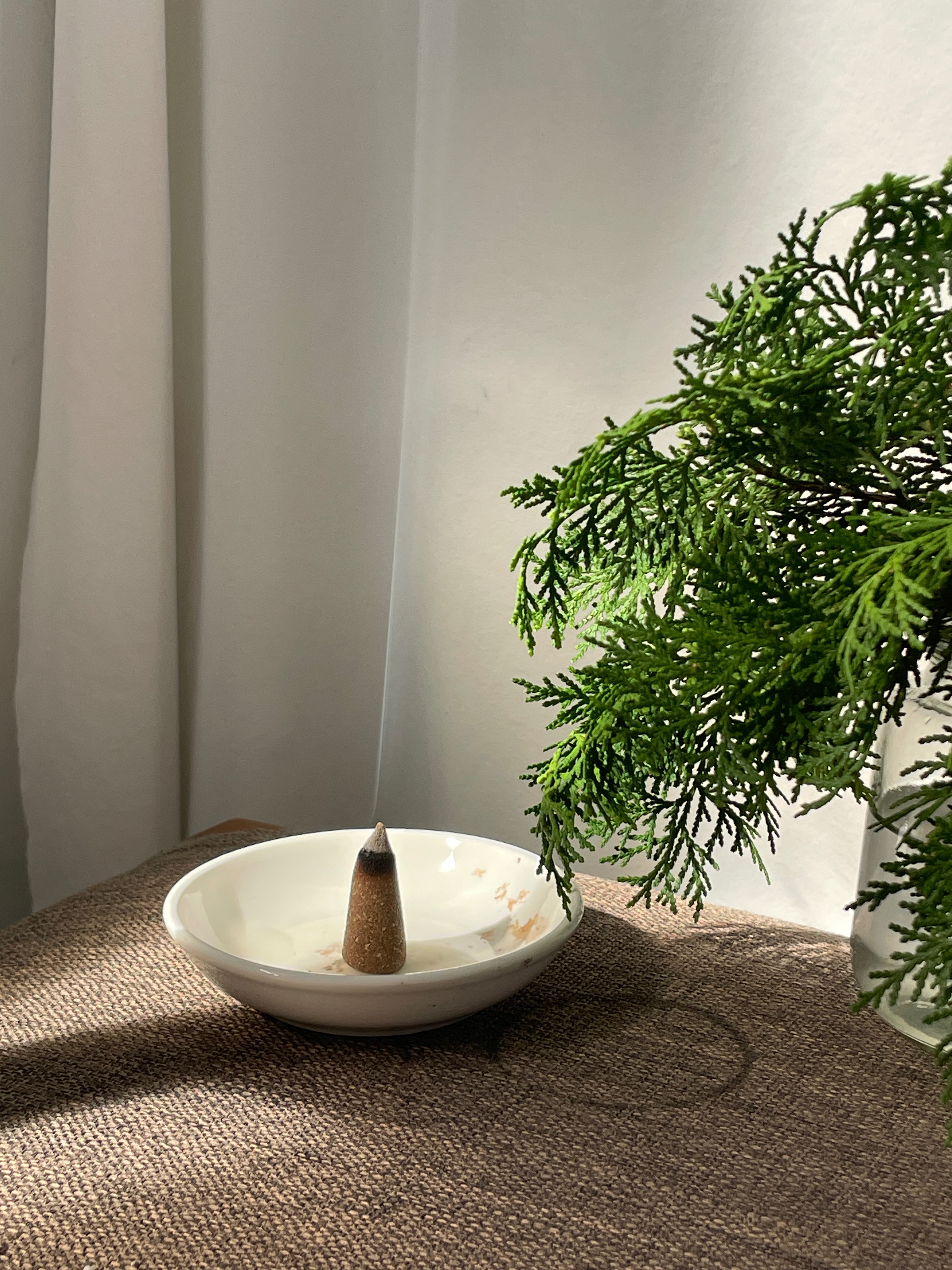 植物側柏葉 手作合香【塔香 森呼吸】療癒系  空間淨化  森林氣息