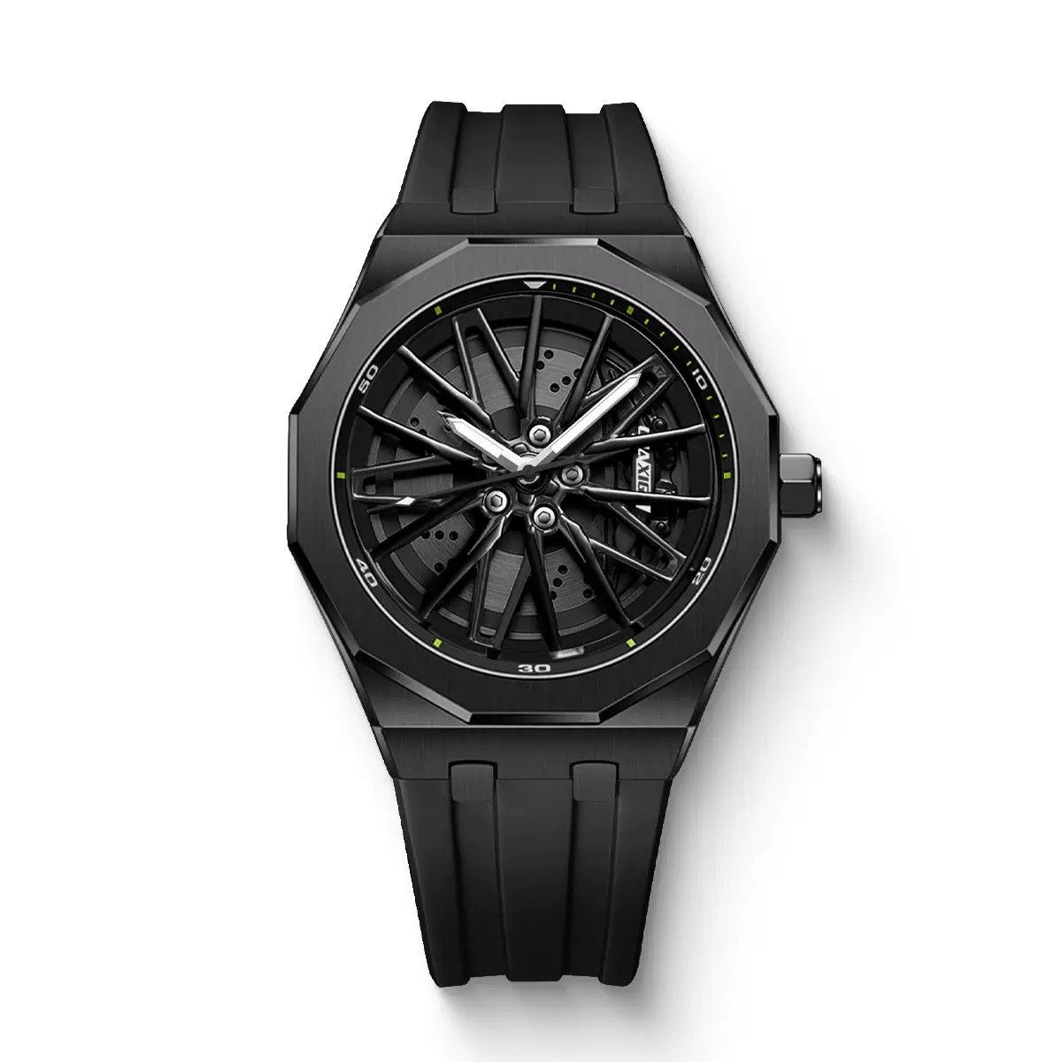 【匠時 | CRAFTIME】跑格輪圈石英錶 曜黑款 W040-01 💝新款限時優惠3天💝