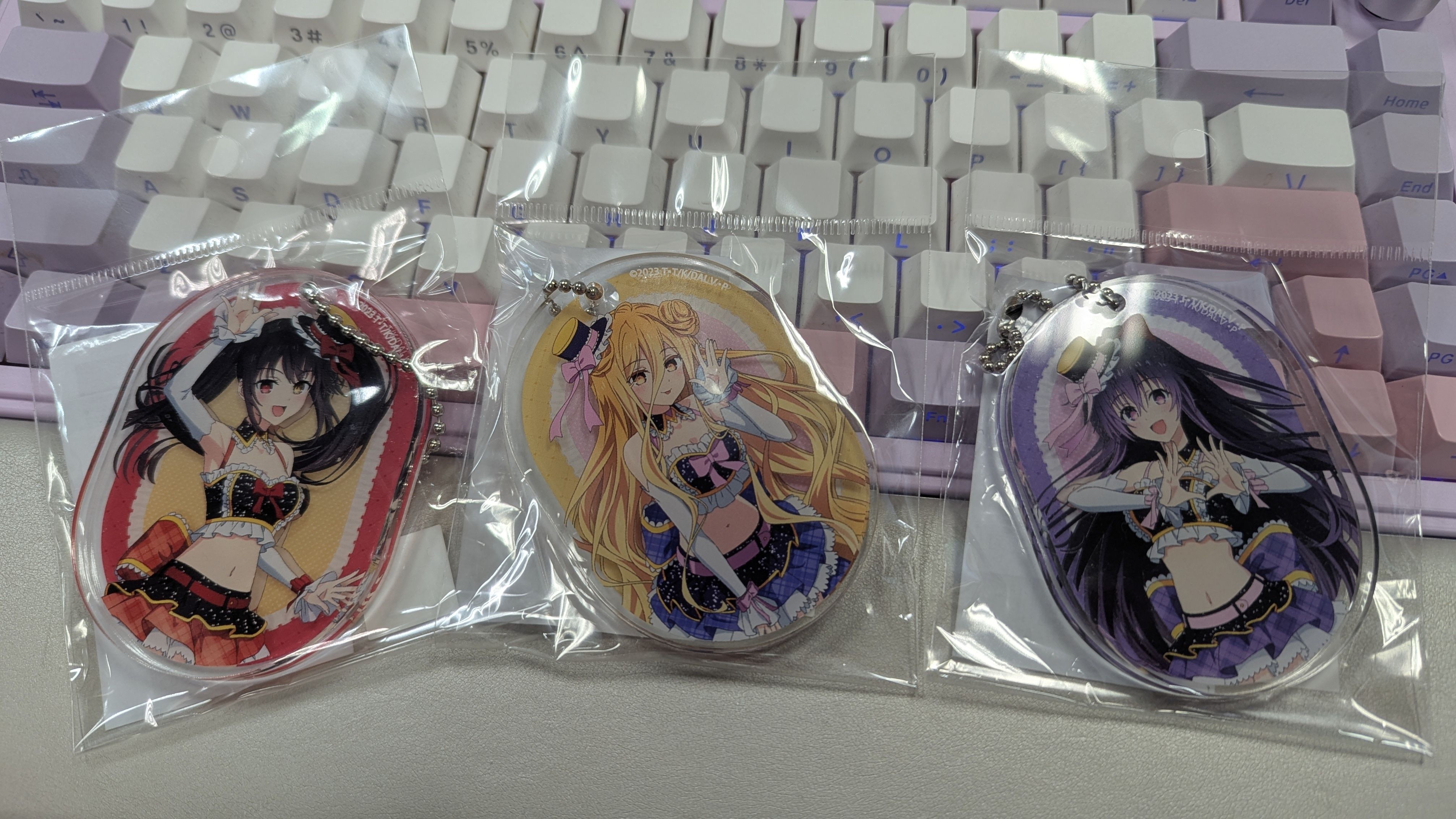 12 週年 雙層吊飾