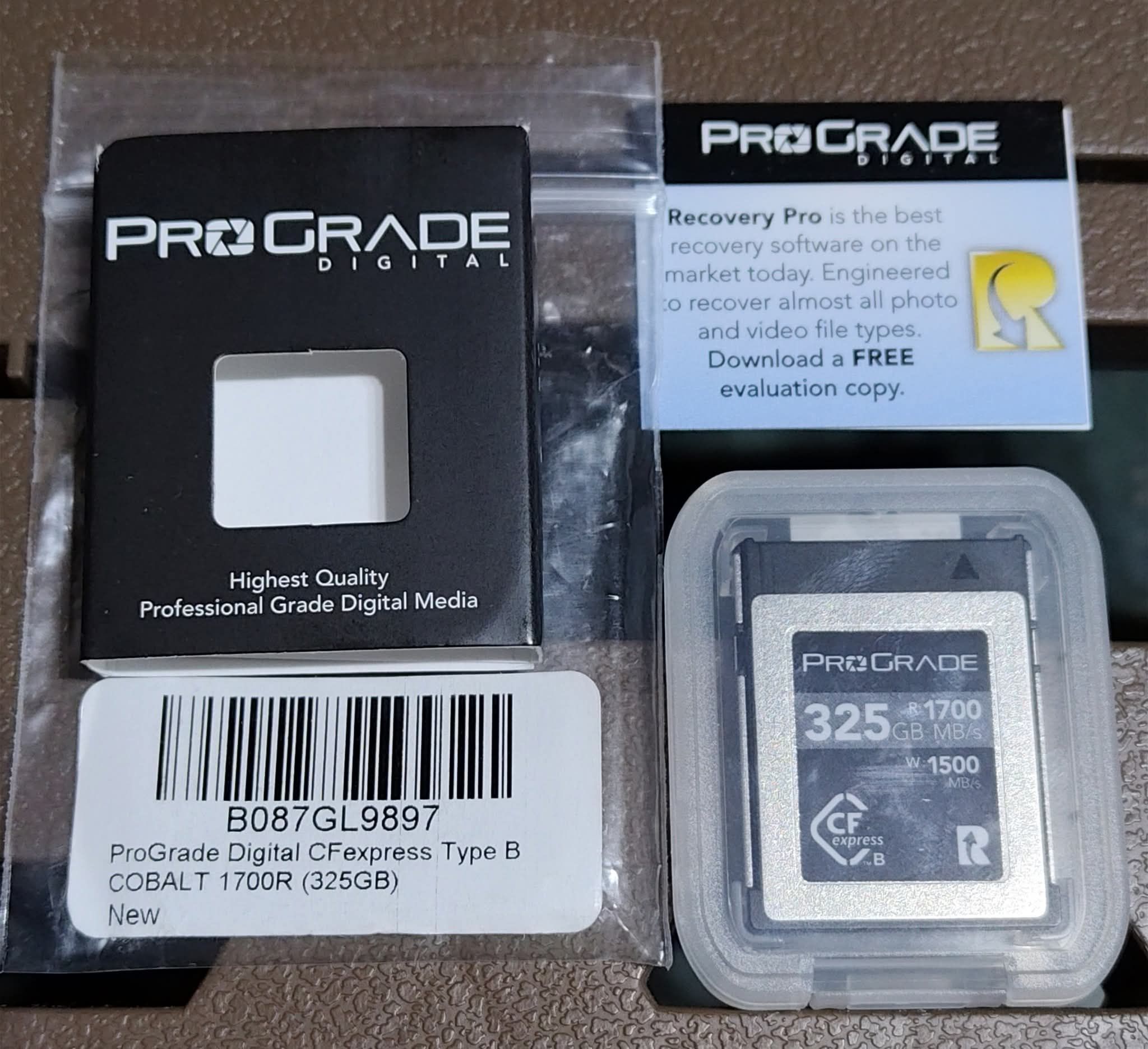 『售』ProGrade 325G CFexpress Type B 1700mb超高速記憶卡